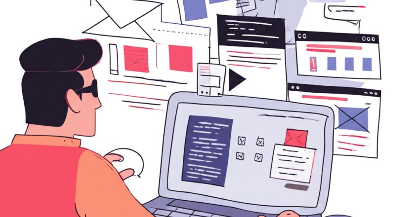 cara membuat website profesional