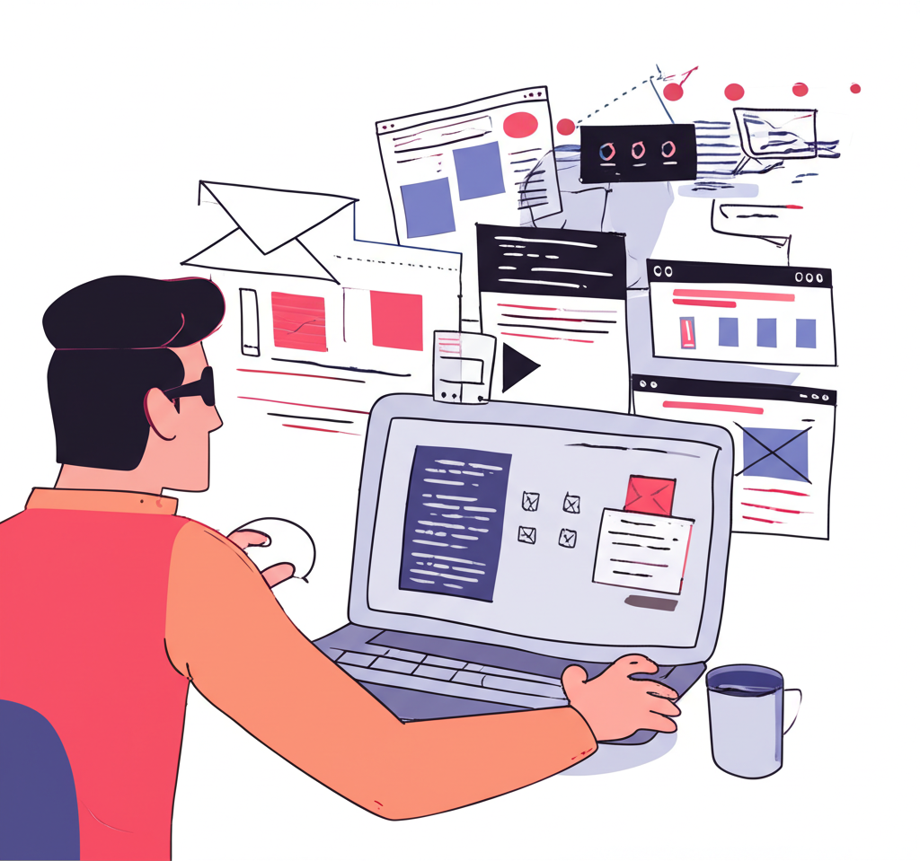 cara membuat website profesional